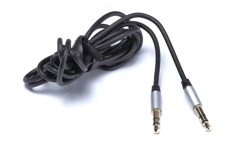 Zore 3.5 mm Aux Ses Kablosu, Örgülü ve Metal Uçlu