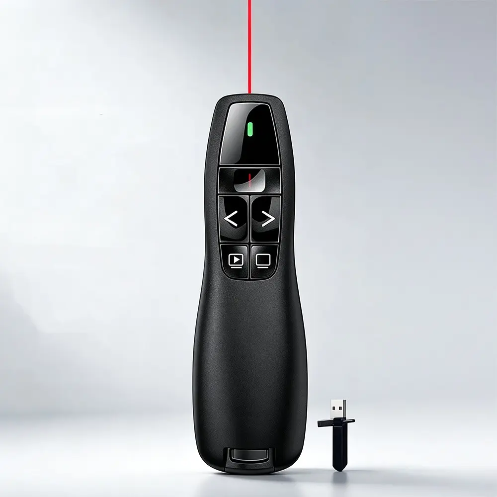 Zore K400 Wireless Presenter Kablosuz Uzaktan Kumandalı Lazer Sunum Kalemi