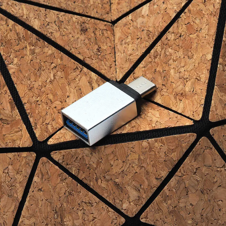 Zore Metal 02 Type-C OTG Dönüştürücü, USB 3.0 Destekli