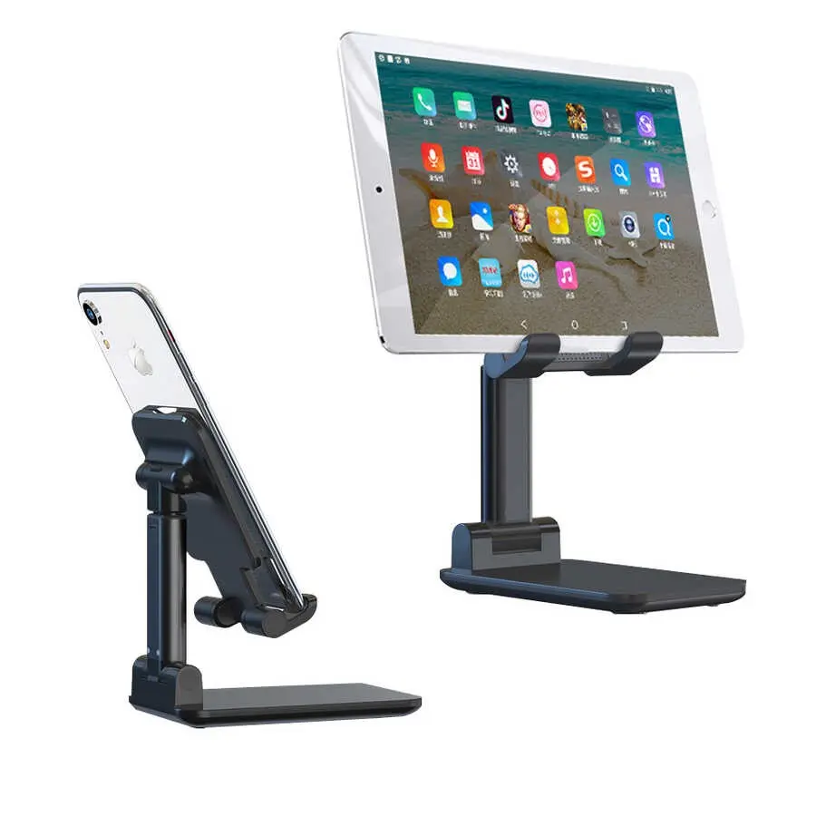 Zore MS-11 Tablet ve Telefon Standı, Katlanabilir Metal Gövdeli
