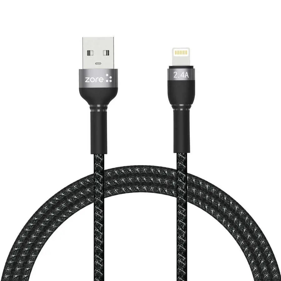 Zore Shira Serisi Lightning USB Şarj ve Data Kablosu, 1 m