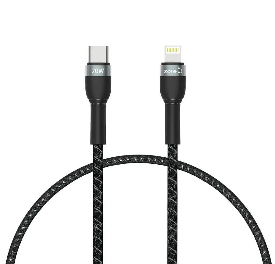 Zore Shira Serisi Type-C to Lightning PD Kablo 30 cm, 20 W