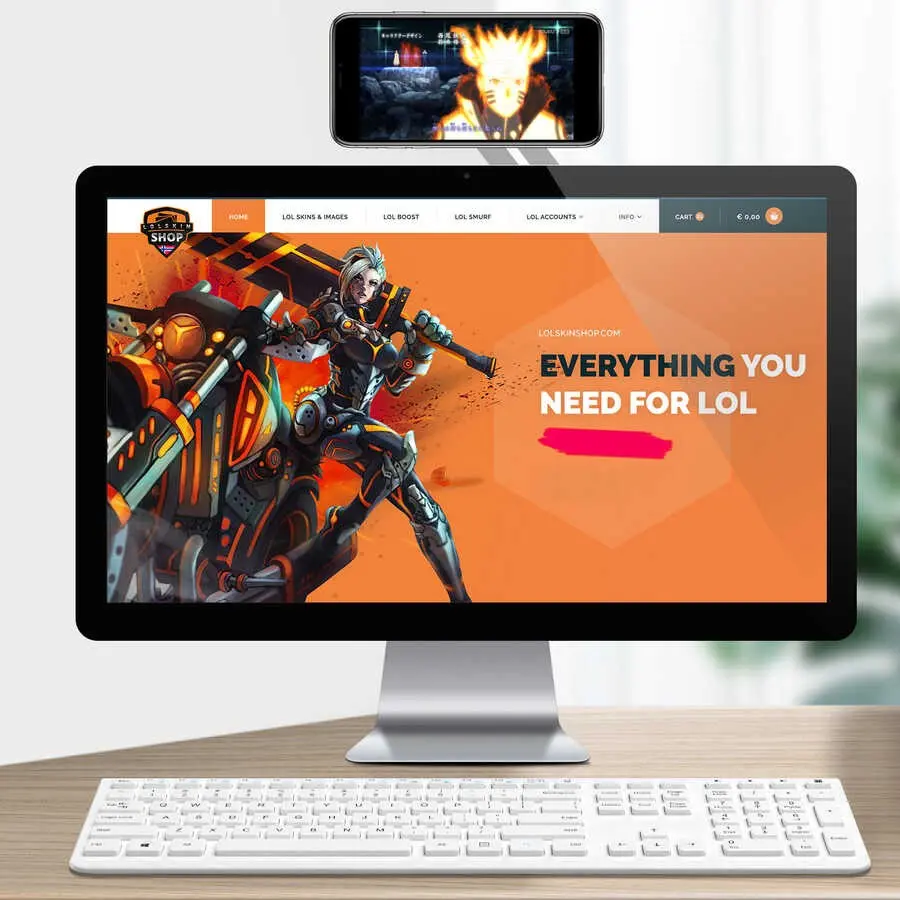 Zore SJ05 Laptop ve Monitör Telefon Tutucu, Manyetik ve Dönebilen