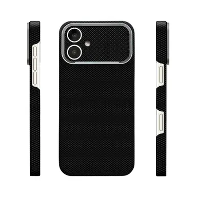 Apple iPhone 17 Kılıf M-Safe Şarj Özellikli Zore Paris Zerre Sert PC Kapak