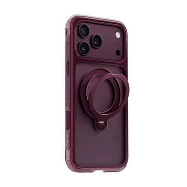 Apple iPhone 18 Pro Kılıf Wiwu AS-203 AeroShield Ultra Serisi M-safe Şarj Özellikli Airbag Tasarımlı Standlı Kapak