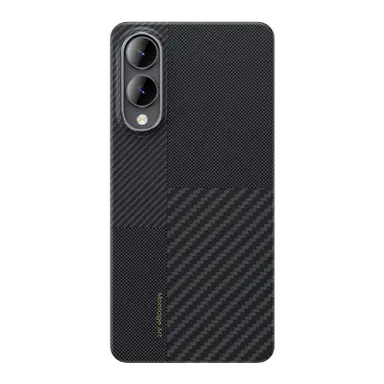 Galaxy S25 Edge Kılıf M-safe Şarj Özellikli Karbon Fiber Benks Montage ArmorAir Kevlar Kapak
