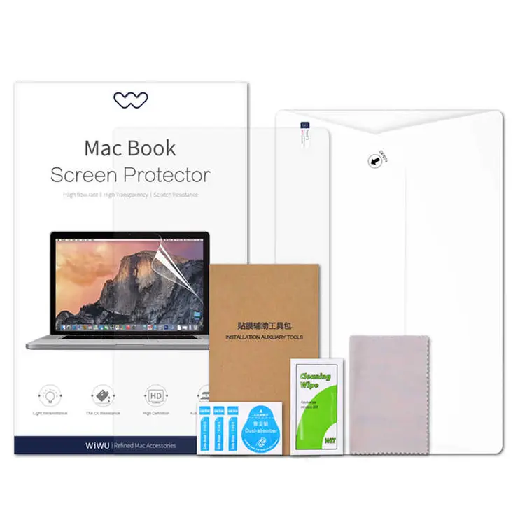 MacBook Pro 16" 2021 Ekran Koruyucu, 0.15 mm PET Film - Wiwu