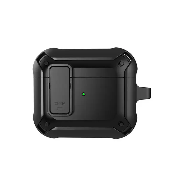 AirPods 3. Nesil Kılıf, Düşme Dirençli ve Kablosuz Şarj Uyumlu - Wiwu Mecha