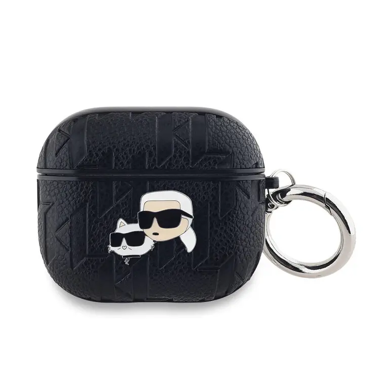 AirPods 3. Nesil Kılıf - Karl Lagerfeld Monogram Silikon Kapak