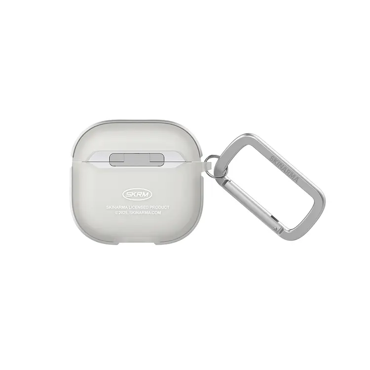 AirPods 4 Uyumlu Transparan Mat Kılıf - Skinarma Kinzoku