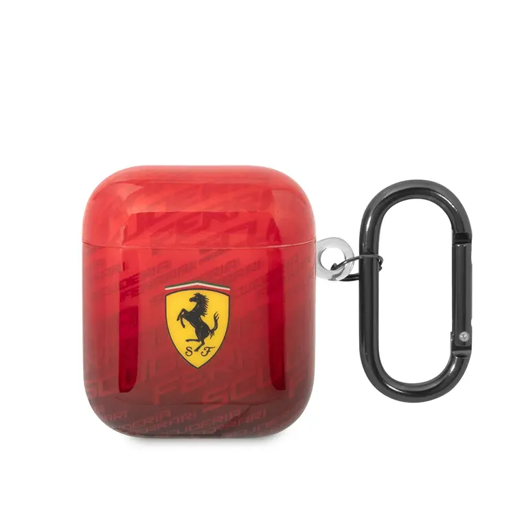 AirPods Kılıfı, Lisanslı Ferrari IML Baskılı TPU Koruma - Scuderia Ferrari