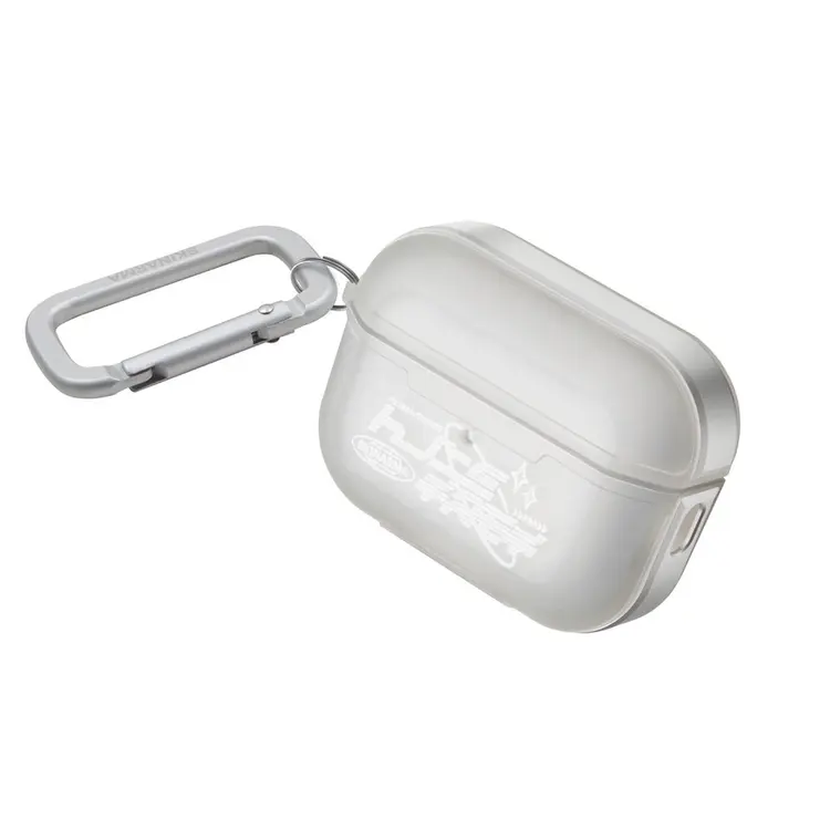 AirPods Pro 2 Kılıf, Buzlu Kaplama ve Alüminyum Askılı - Skinarma Kinzoku