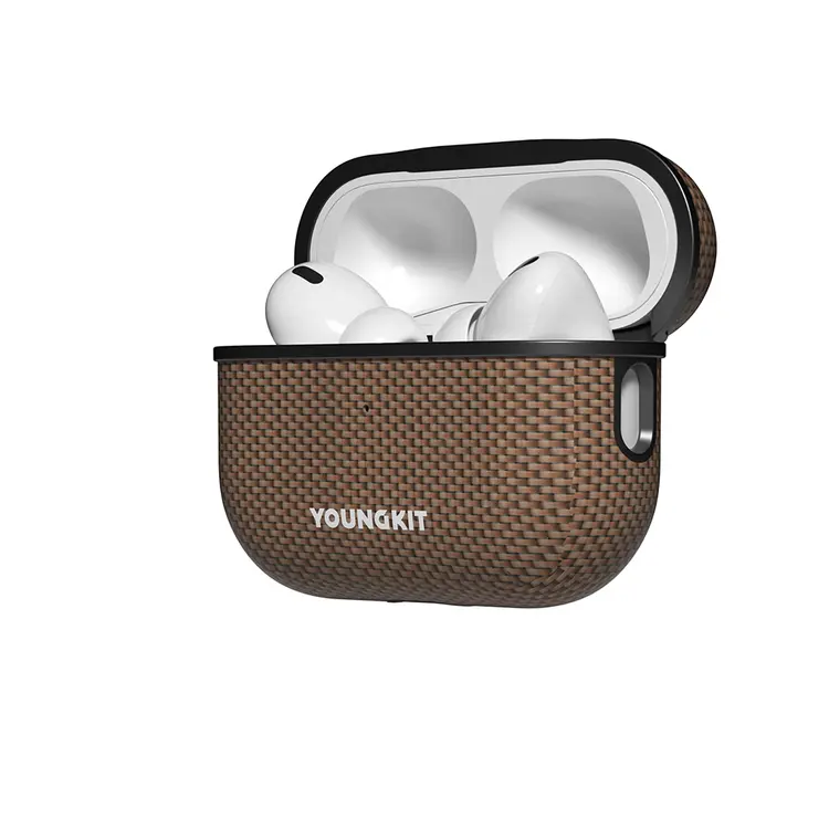 AirPods Pro MagSafe Şarj Özellikli Aramid Fiber Kılıf - Youngkit 1500D Extreme Wing