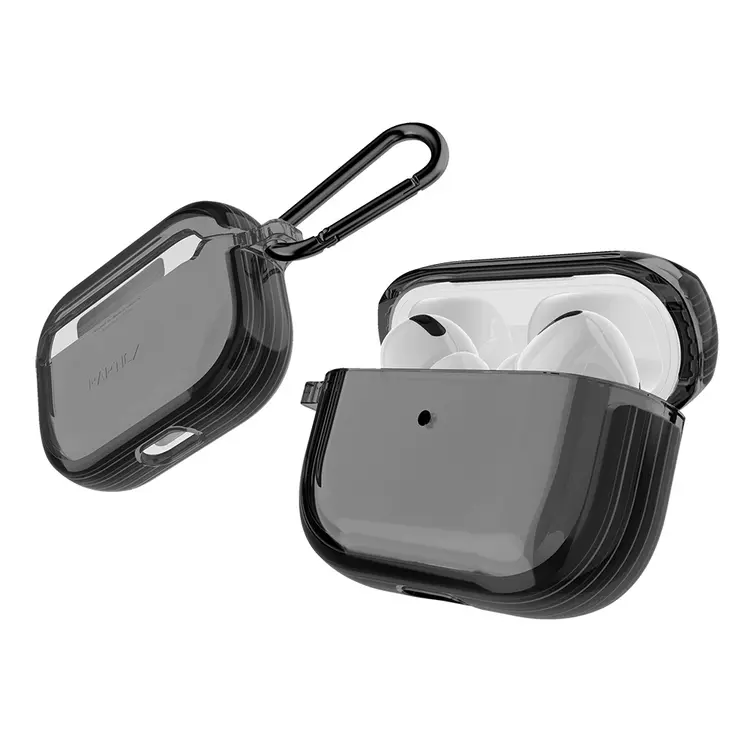 AirPods Pro Askı Aparatlı Şeffaf Kulaklık Kılıfı - Raptic Clear