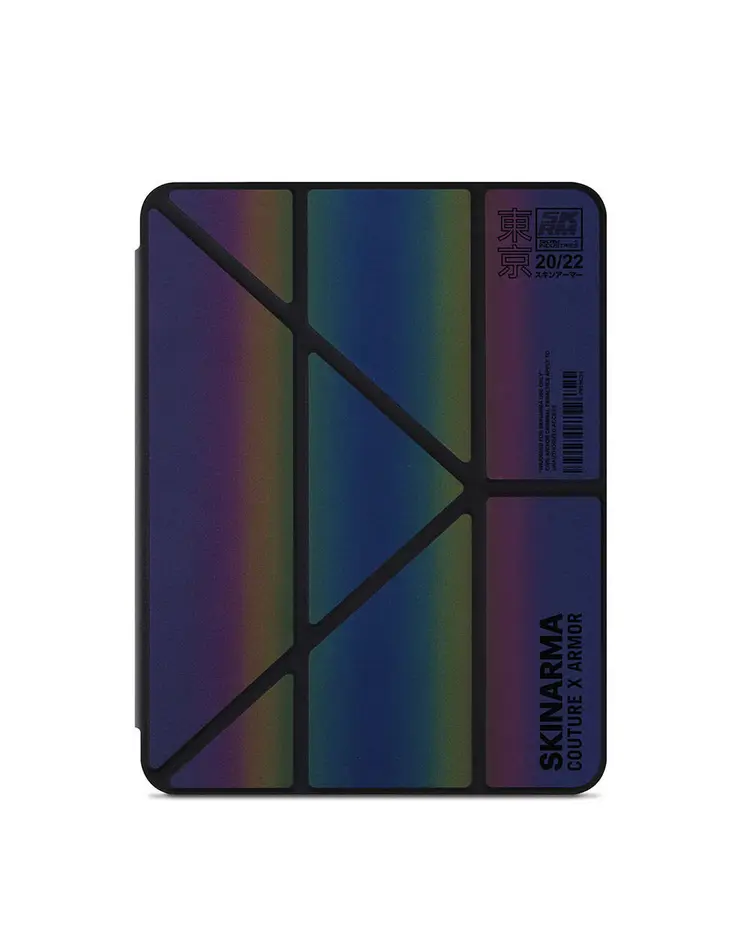 iPad 10.2" (9. Nesil) Standlı Deri Görünümlü Kılıf - Skinarma Kira Kobai