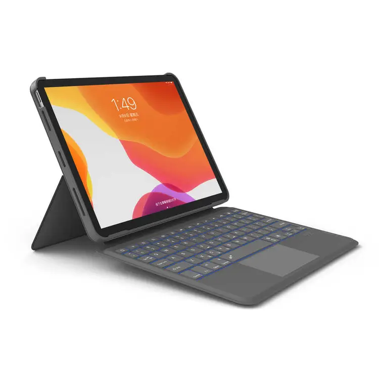 iPad Air 11 inç (M2) Bluetooth Klavyeli Standlı Kılıf - Wiwu Combo