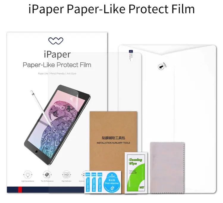 iPad Pro 11" (3. Nesil) Kağıt Hisli Ekran Koruyucu - Wiwu iPaper Like