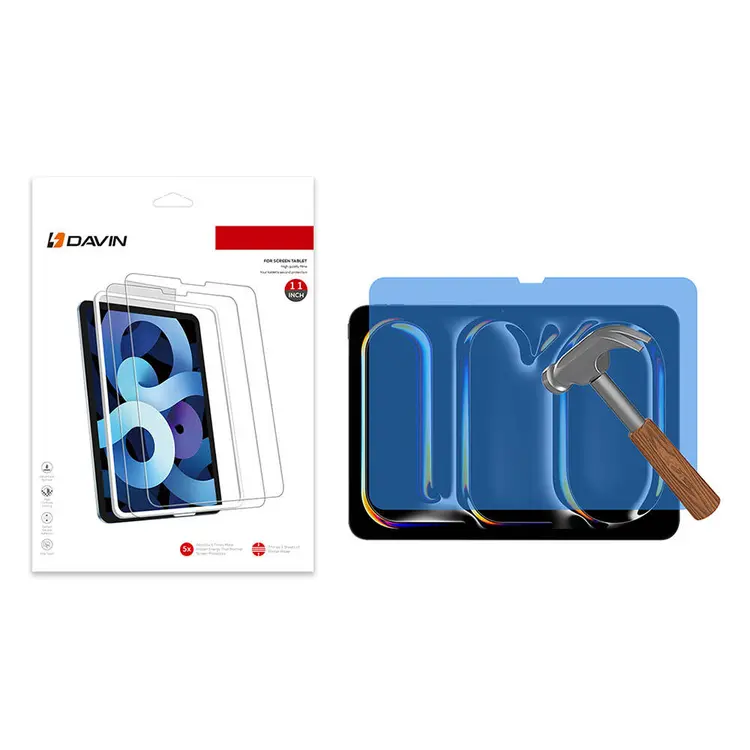 iPad Pro 11" (M4) Nano Ekran Koruyucu - Davin Temperli Cam