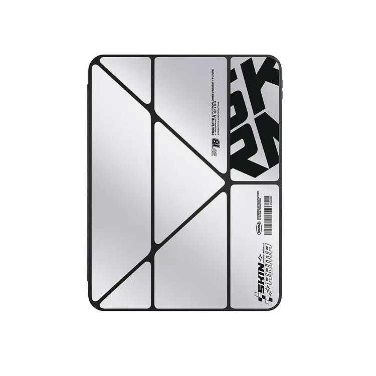 iPad Pro 11 inç (M4) Şeffaf Arka Magnetik Kılıf - Skinarma Kira Kobai