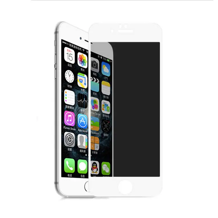 iPhone 7 Uyumlu 5D Privacy Cam Ekran Koruyucu - Davin