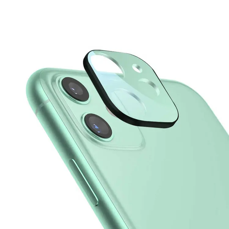 iPhone 11 Kamera Lens Koruyucu - Benks Sert PC Tam Kaplama