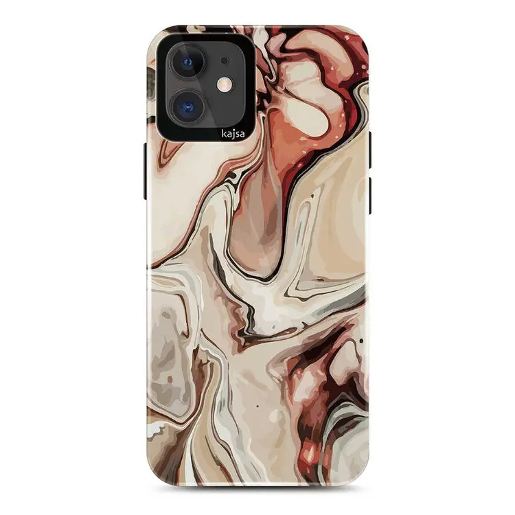 iPhone 11 Kılıf, Ebru Tasarımlı İnce Kapak - Kajsa Lava