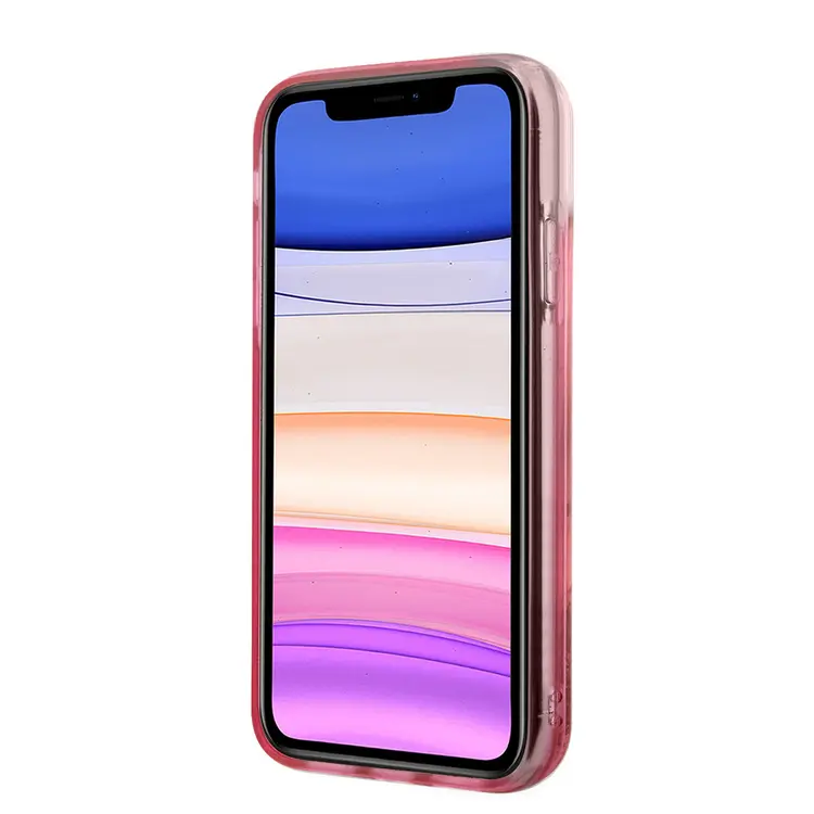 iPhone 11 Sıvılı Simli Kılıf - Karl Lagerfeld