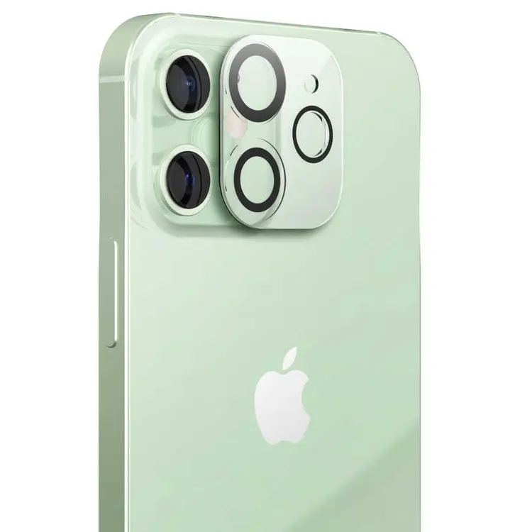 iPhone 12 Temperli Kamera Lens Koruyucu - Araree C-Subcore