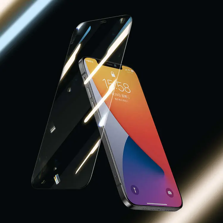 iPhone 12 Temperli Cam Ekran Koruyucu, Tam Kaplamalı - Benks CKR+ Corning
