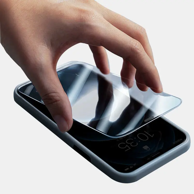 iPhone 12 Temperli Cam Ekran Koruyucu - Benks Schott Glass
