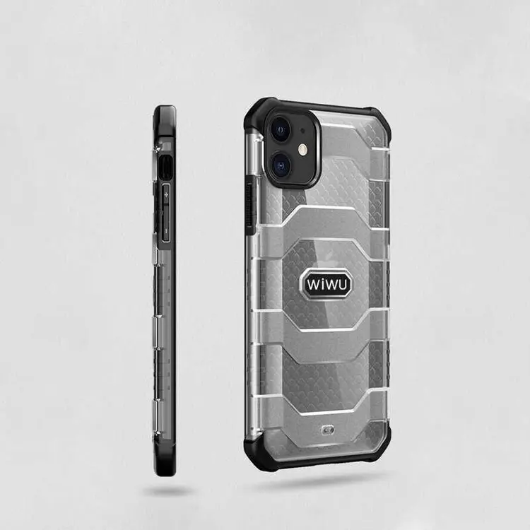 iPhone 12 Kılıf Wiwu Voyager, Mat Arka Yüzeyli