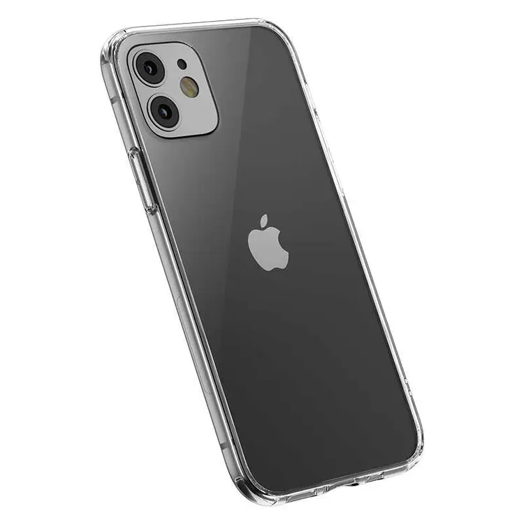 iPhone 12 Mini Şeffaf Cam Arka Yüzeyli Kılıf - Benks Magic Crystal