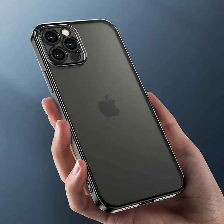 iPhone 12 Pro Mat Elektrokaplama TPU Kılıf - Benks Matte Electroplated