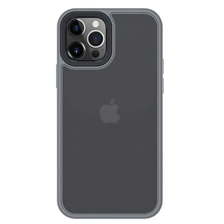 iPhone 12 Pro Silikon Kılıf, Yükseltilmiş Kenarlı - Benks Hybrid