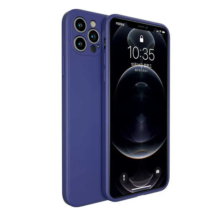 iPhone 12 Pro Silikon Kılıf, Kadife İç Yüzeyli - Benks Painting