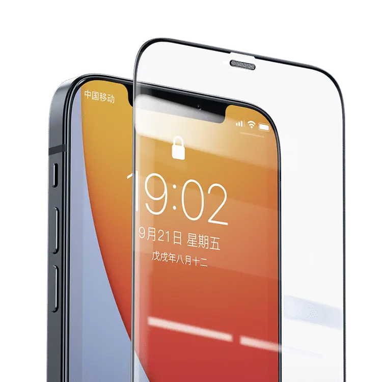 iPhone 12 Pro Max Tam Kaplamalı Kavisli Ekran Koruyucu - Benks V Pro
