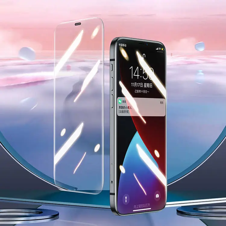 iPhone 12 Pro Max Ekran Koruyucu, Toz Geçirmez Metal Ahize Korumalı - Benks OKR