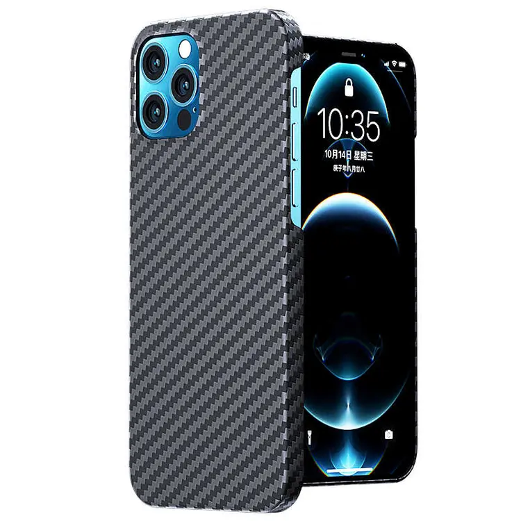 iPhone 12 Pro Max MagSafe Uyumlu Aramid Karbon Kılıf - Benks