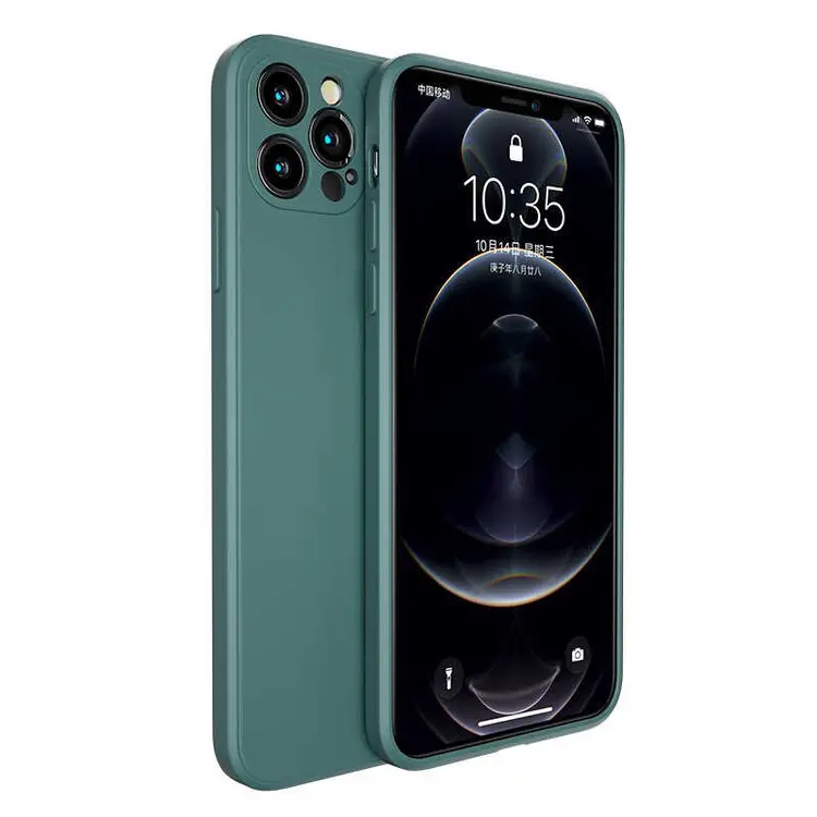 iPhone 12 Pro Max Silikon Kılıf, Kadife İç Yüzeyli - Benks Painting