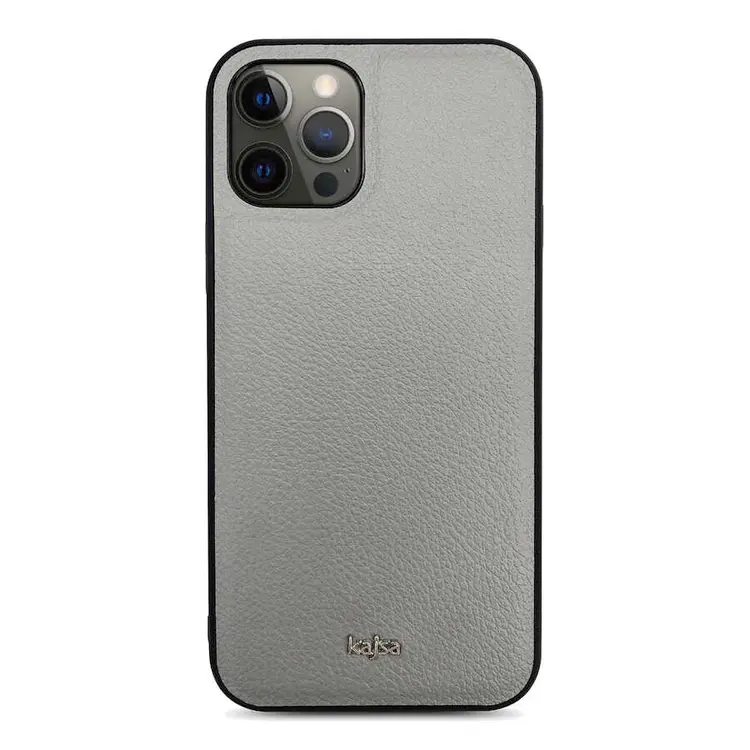 iPhone 12 Pro Max Hakiki Deri Kılıf - Kajsa Luxe Collection