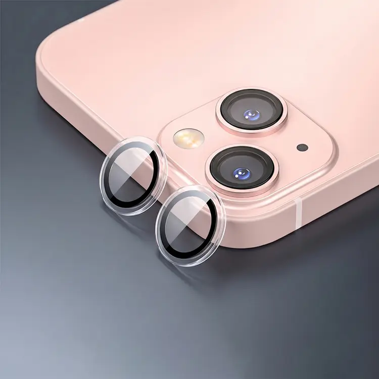 Apple iPhone 13 Wiwu LG-007 Lens Guard Oleofobik Anti Reflective Kamera Lens Koruyucu + Kolay Uygulama Aparatlı