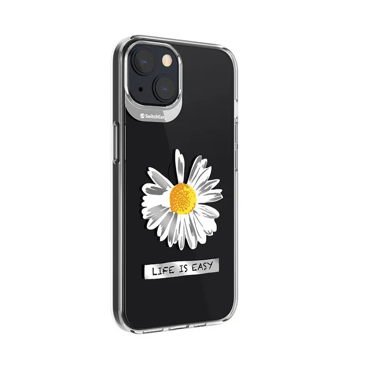 iPhone 13 Çift IMD Baskılı Lisanslı Kılıf - Switcheasy Artist Daisy