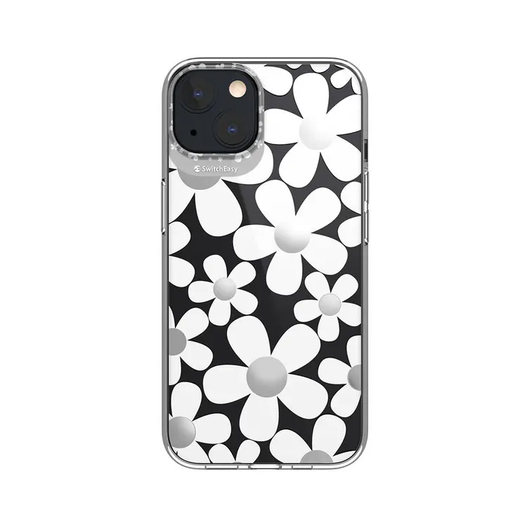 iPhone 13 Çift IMD Baskılı Lisanslı Kılıf - Switcheasy Artist Fleur