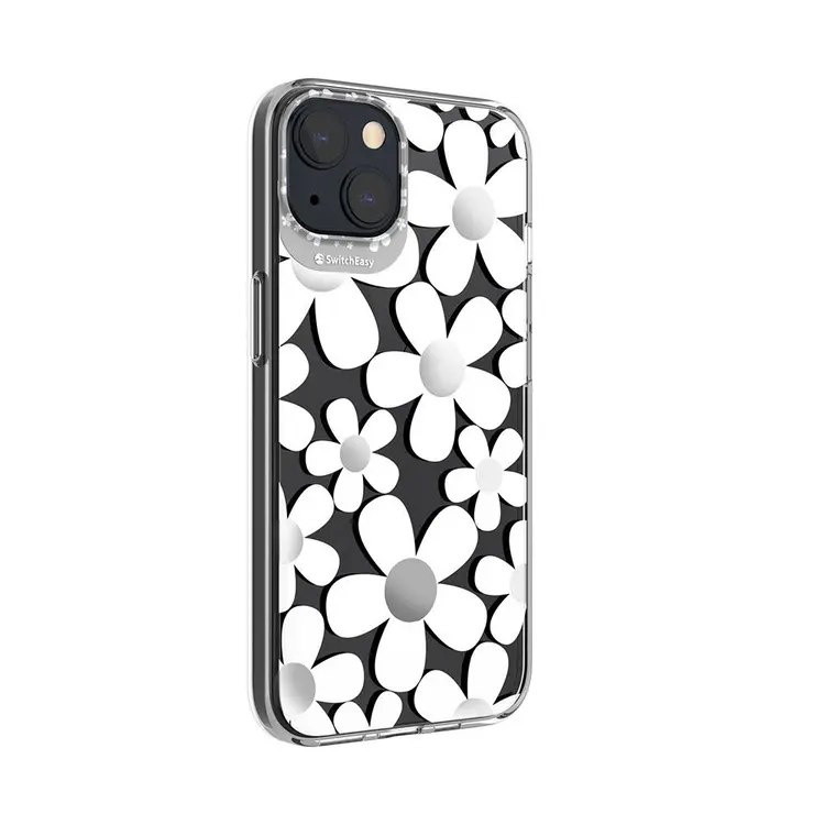 iPhone 13 Çift IMD Baskılı Lisanslı Kılıf - Switcheasy Artist Fleur