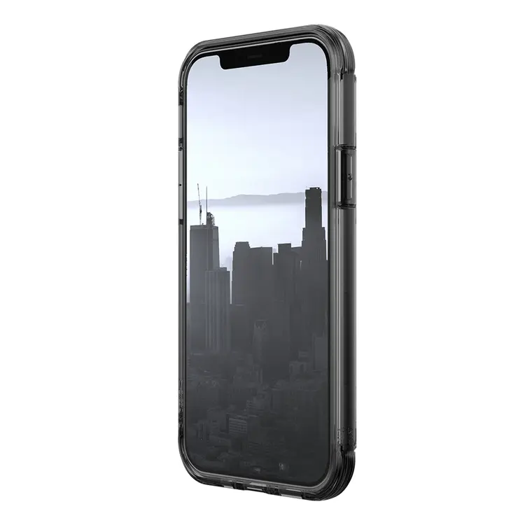 iPhone 13 Şeffaf Kılıf, Airbag Tasarımlı Metal Köşelikli - Raptic Air