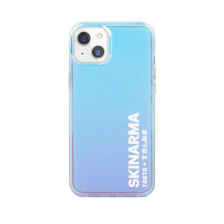 iPhone 13 Holografik IML Baskılı Kılıf - Skinarma Kirameku