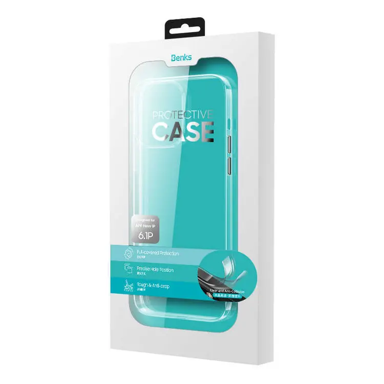 iPhone 13 Pro Şeffaf Kılıf - Benks Crystal Series Clear