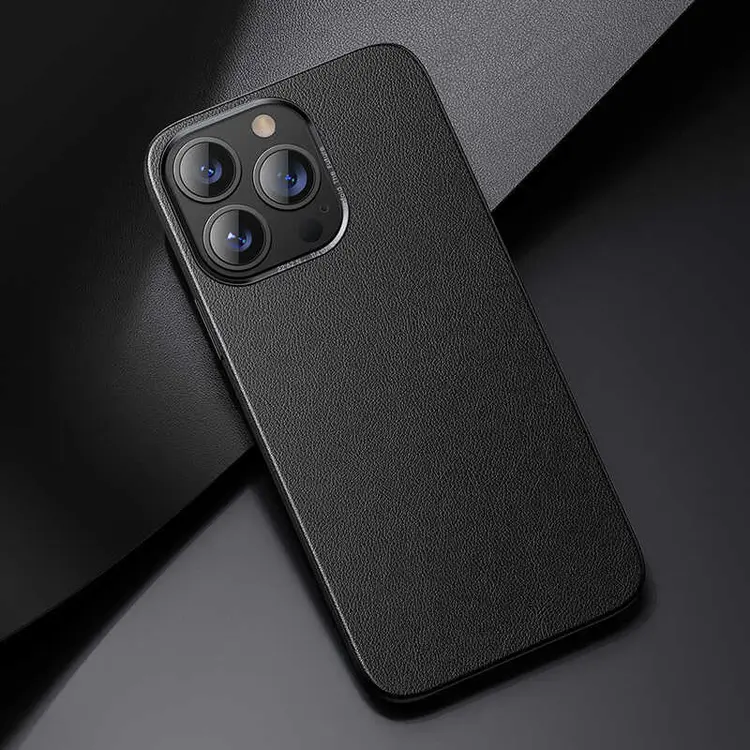 iPhone 13 Pro MagSafe Uyumlu Hakiki Deri Kılıf - Benks Magnetic