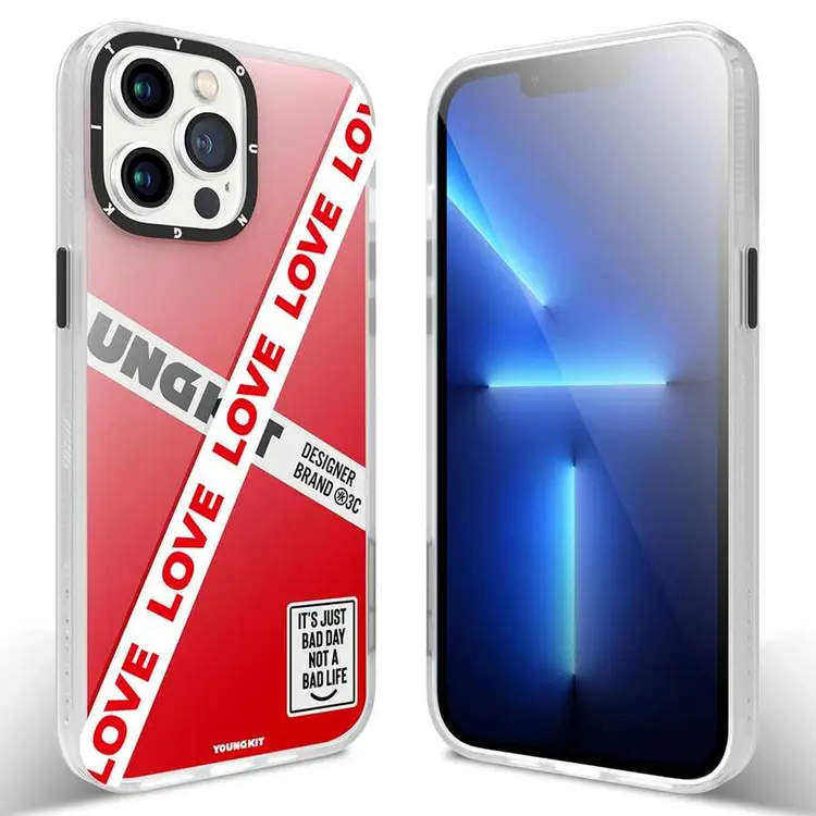 iPhone 13 Pro Kılıf YoungKit Holiday Serisi Desenli Kapak