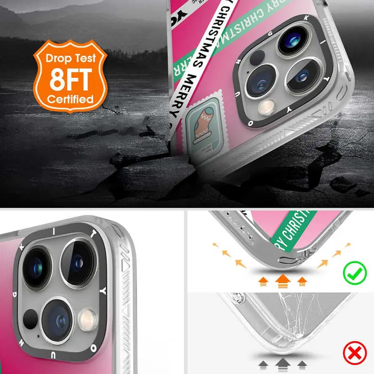 iPhone 13 Pro Kılıf YoungKit Holiday Serisi Desenli Kapak